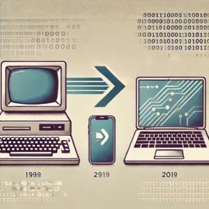 Read more about the article الحاسوب تطور تكنولوجي مذهل من بداية ظهوره إلى ثورة المعلومات الحديثة